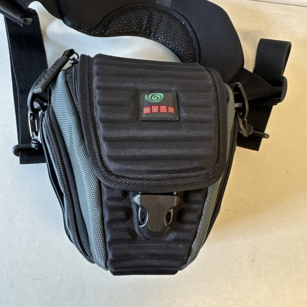 Kata K-10 Camera Bag Black Water Resistant 1680 Ballistic Nylon